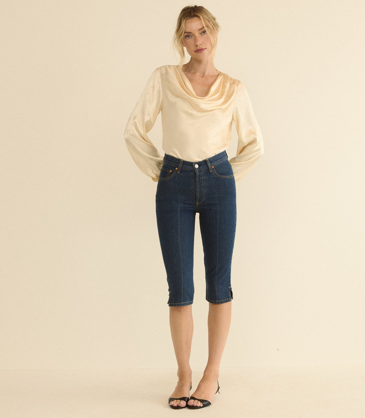 CHANTAL CAPRI -- CAVALAIRE DARK WASH