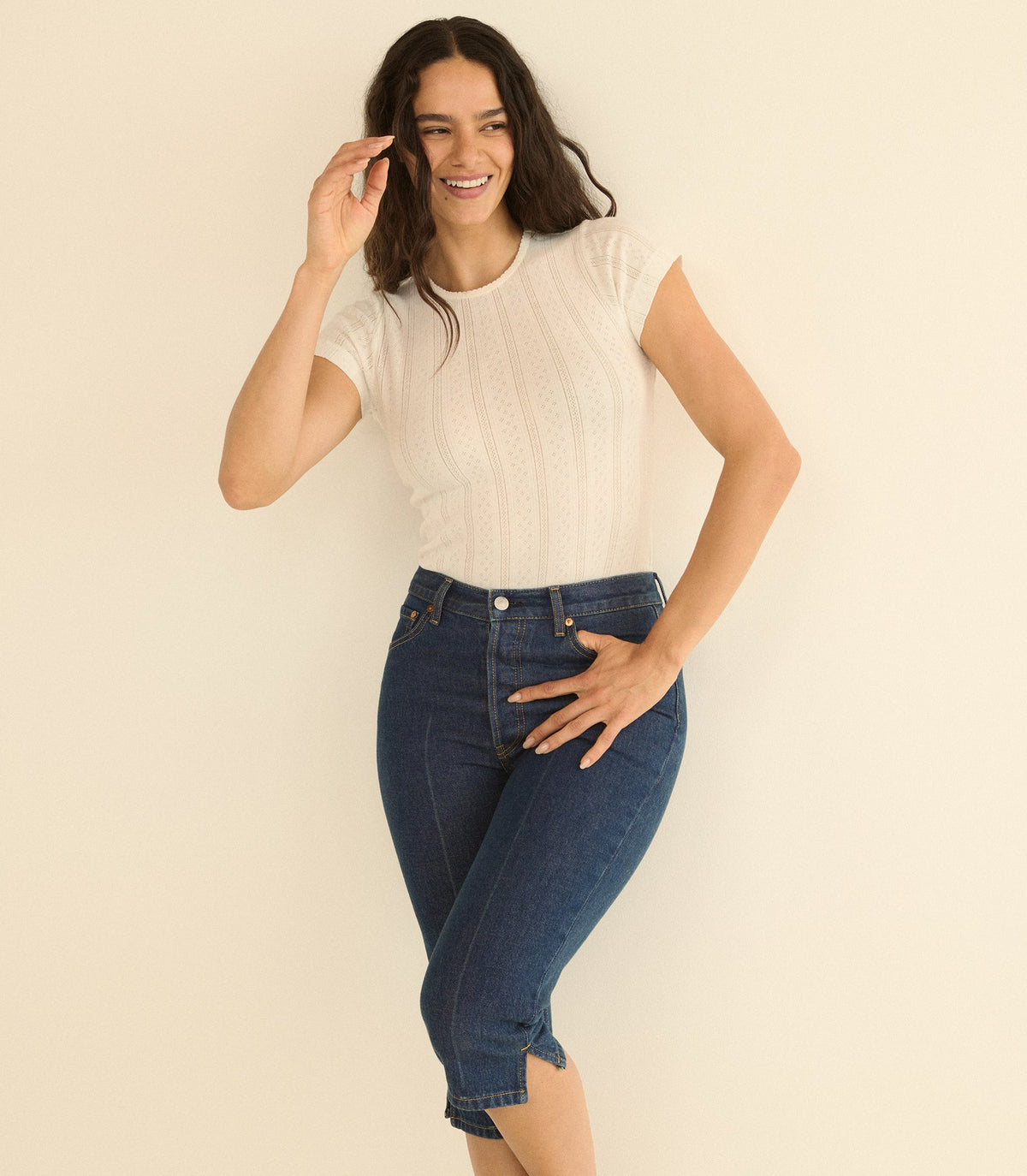 CHANTAL CAPRI -- CAVALAIRE DARK WASH