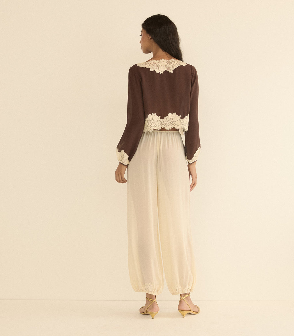 CLARIMONDE TOP -- CHICORY BARK