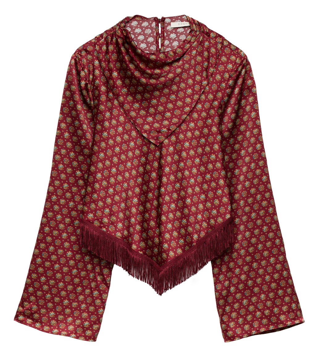 FAUSTELLA TOP -- SAN SEBASTIAN FOULARD