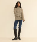 FENNEL SWEATER -- GRAY MARL