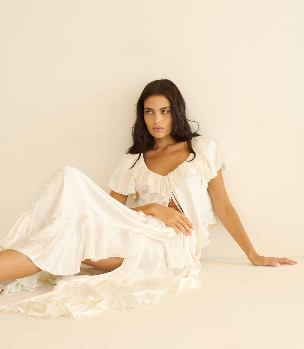 FIORENZA SKIRT -- SALT