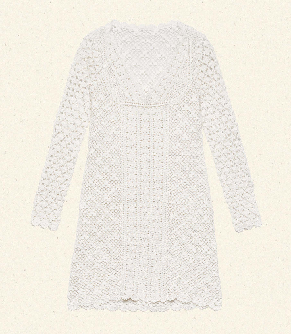 FLORINA DRESS -- PEARL