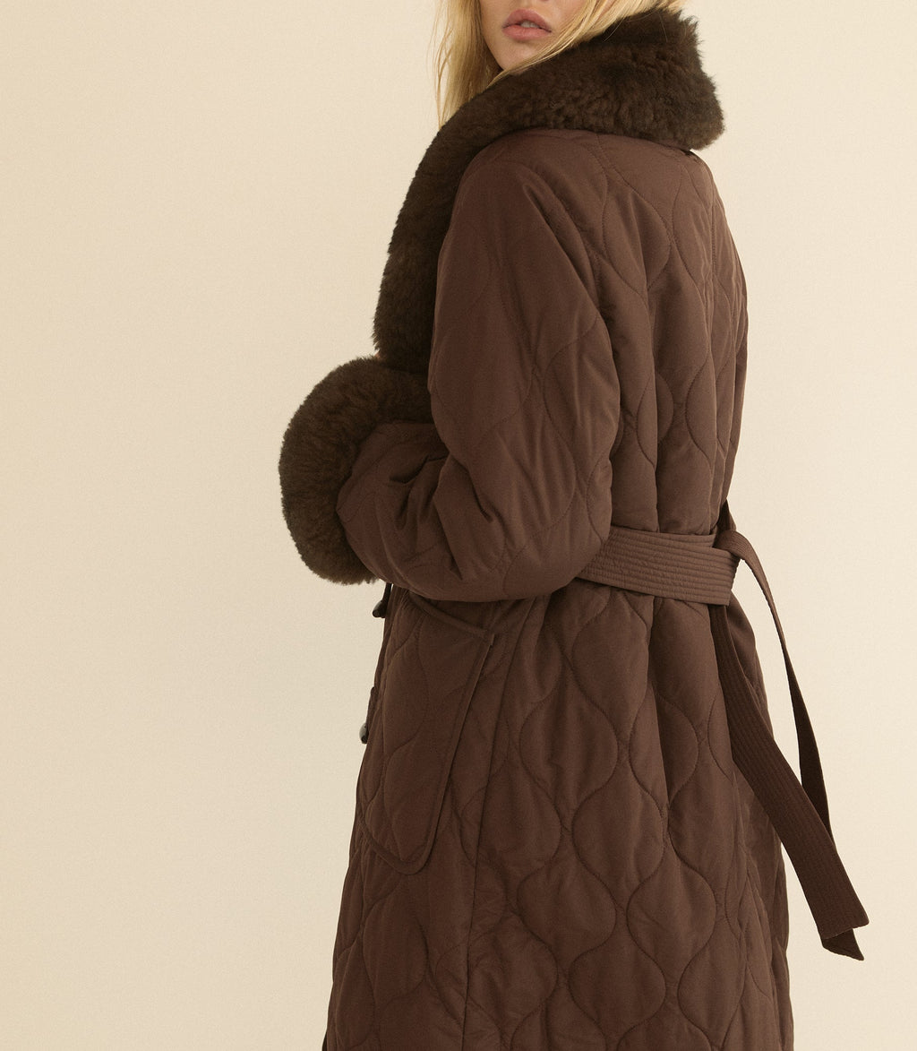 HEMLOCK COAT -- CHOCOLATE BROWN