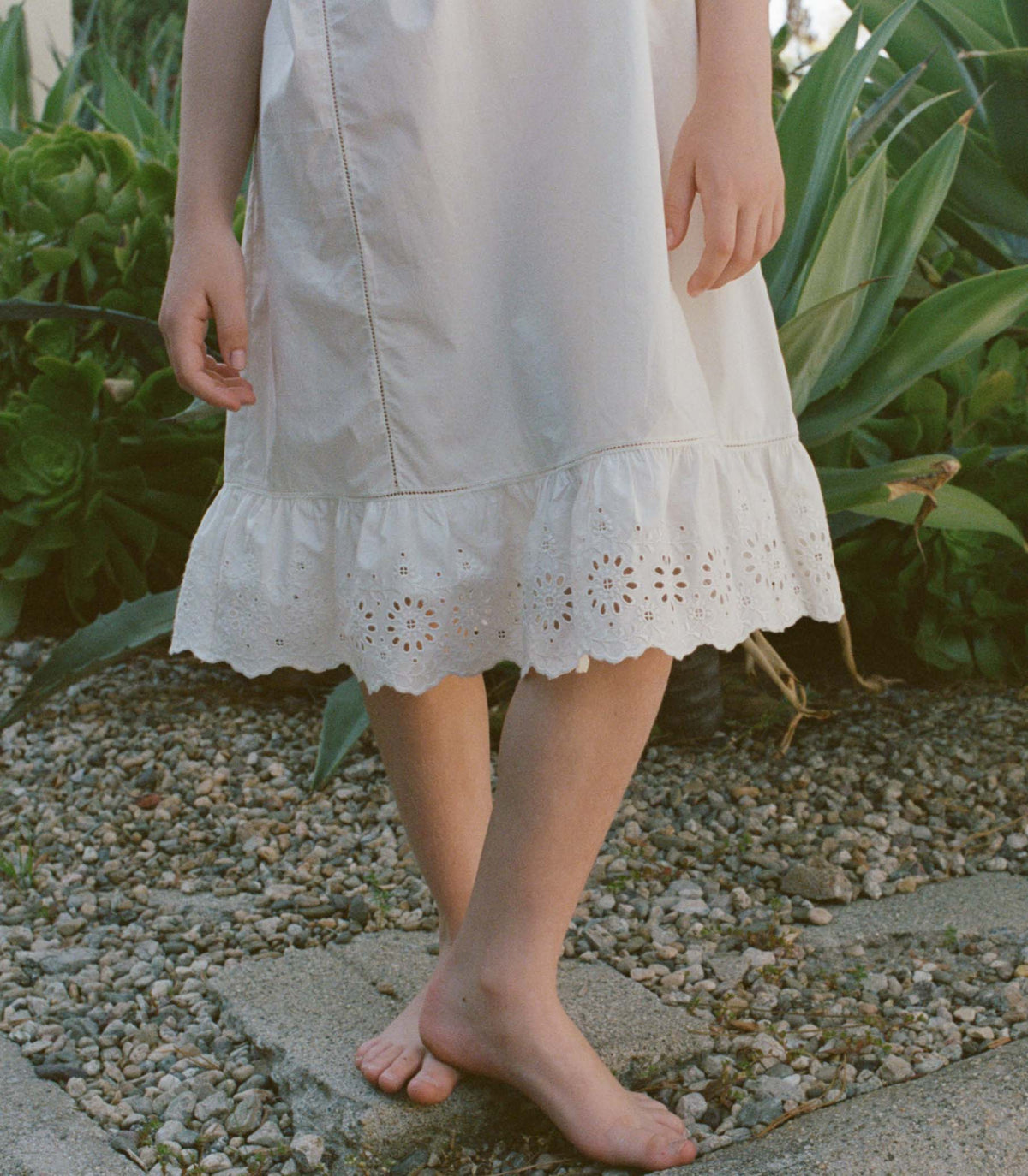 LITTLE PATIENCE DRESS -- SALT