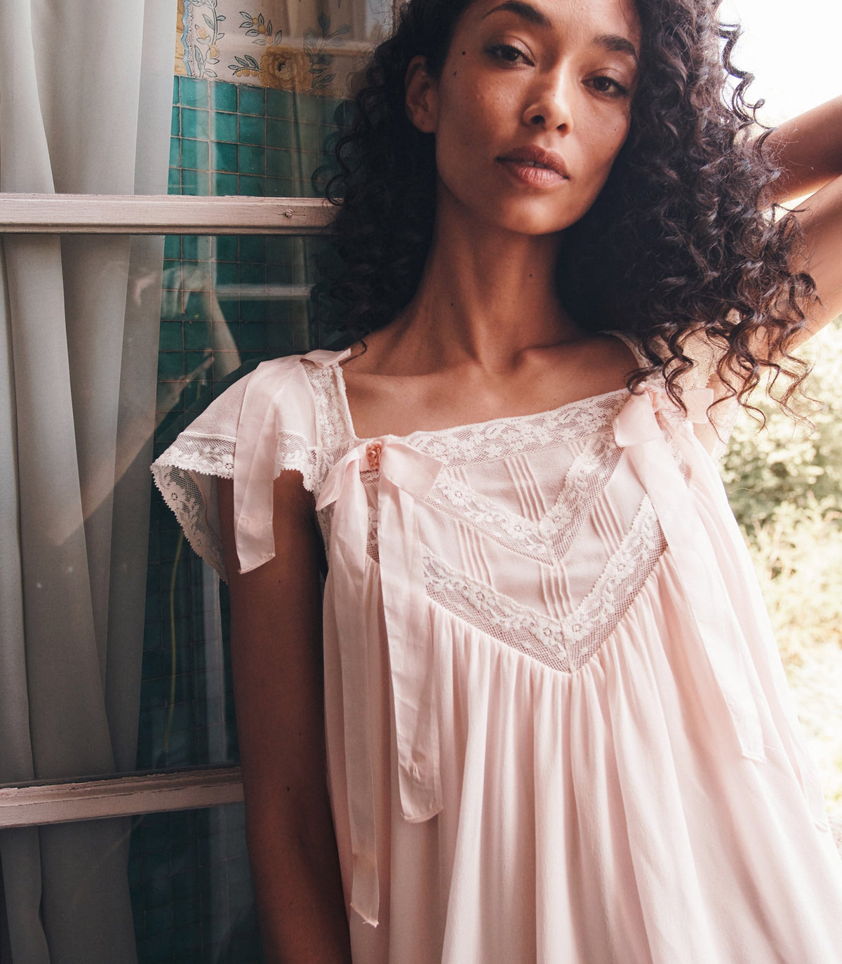 MAEVIE DRESS -- ROSEBUD