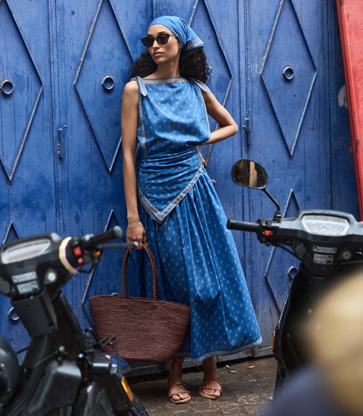 MARCIETTE SKIRT -- EARTHA PAISLEY