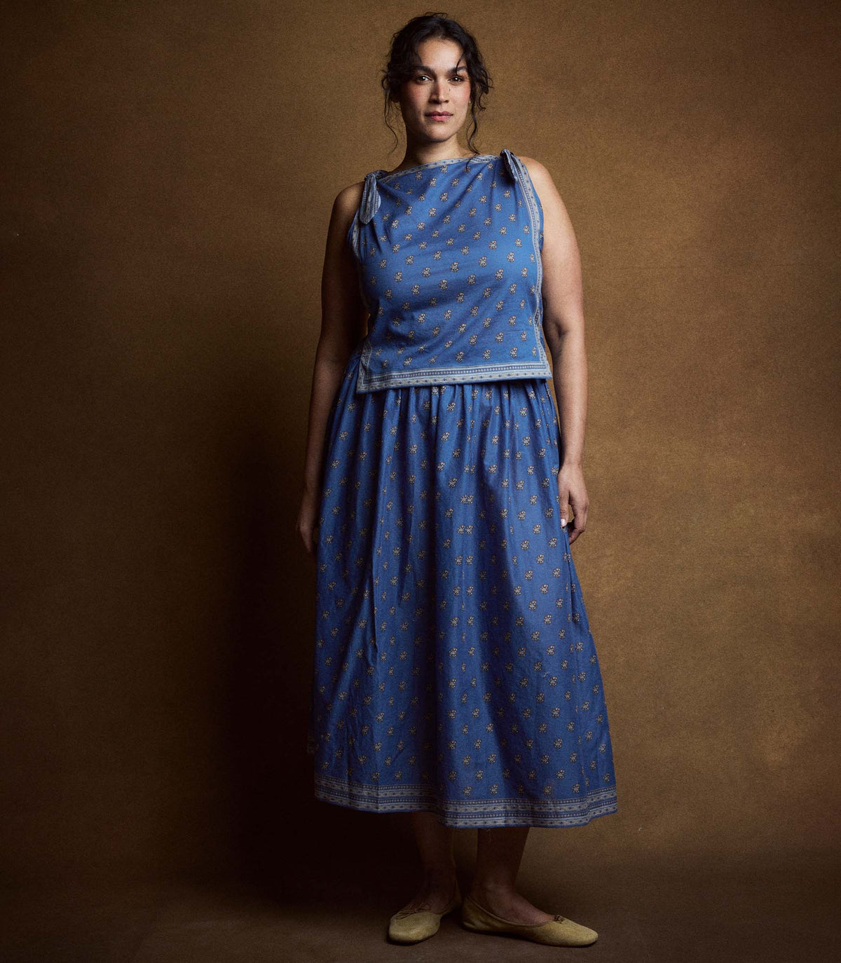 MARCIETTE SKIRT -- EARTHA PAISLEY