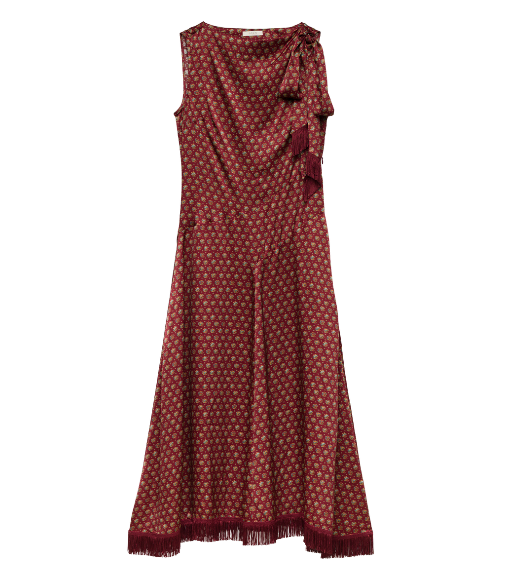 NOVA DRESS -- SAN SEBASTIAN FOULARD