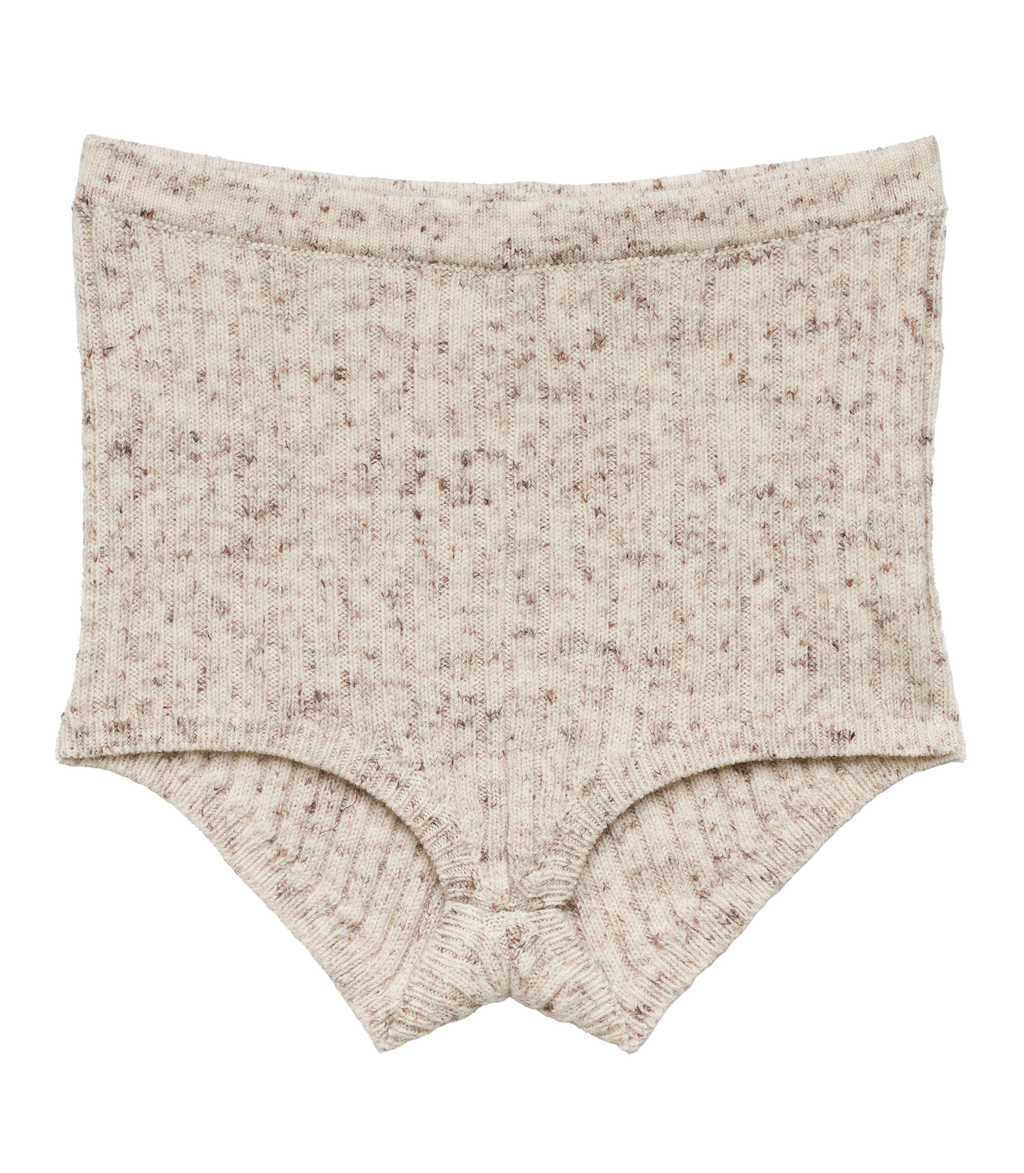 TAVIA SHORT -- SABBIA MELANGE